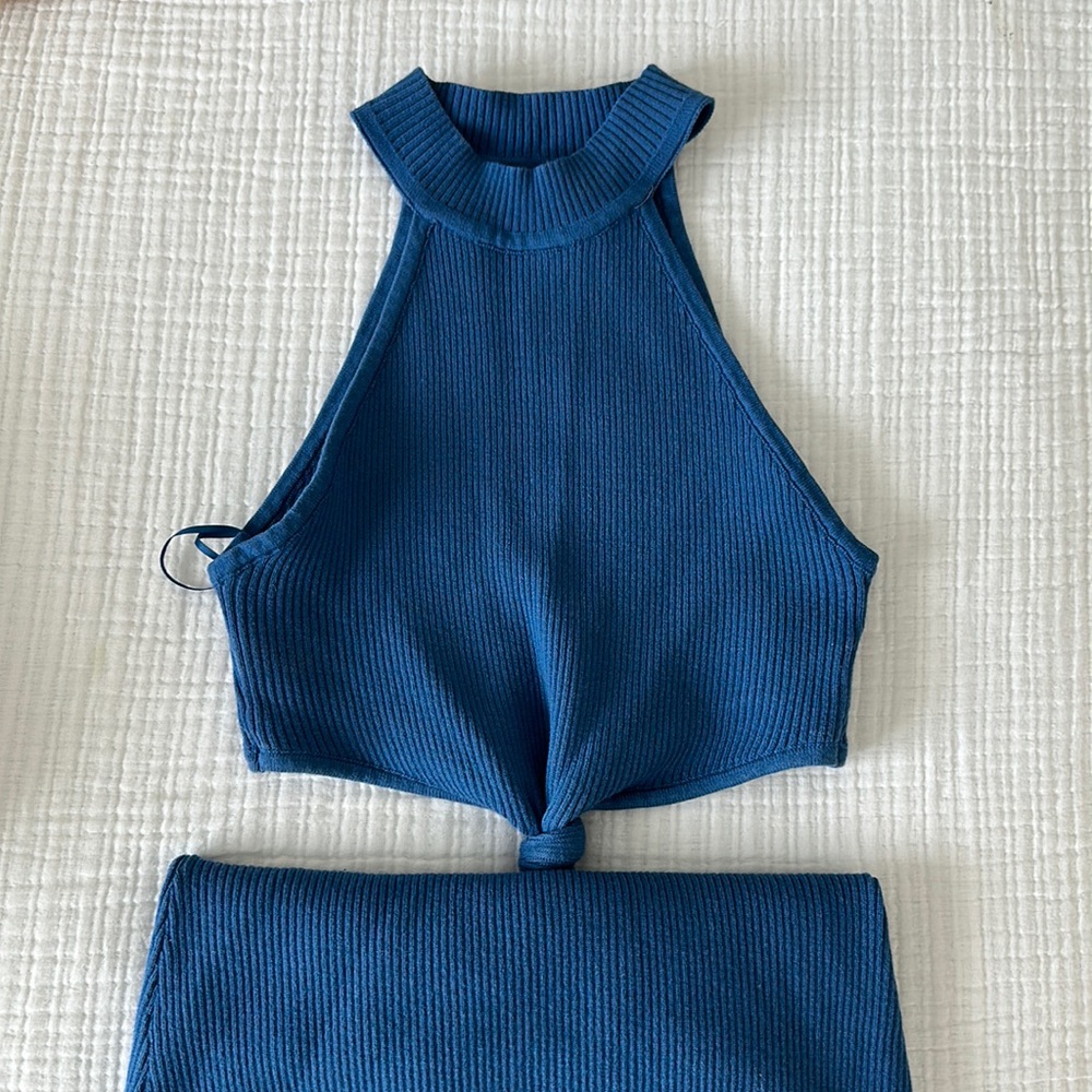 Cutout mini dress
